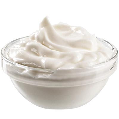 Yogurt di latte nobile vaccino Bianco. 150 g