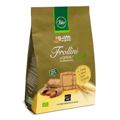 Frollini Biologici ai Cereali con Mandorle 300g