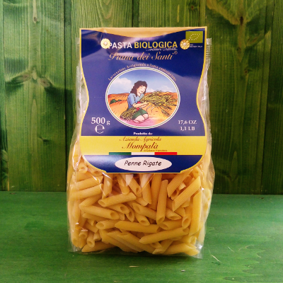 "Penne" pasta biologica  di grano duro 