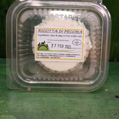 Ricotta di pecora km0