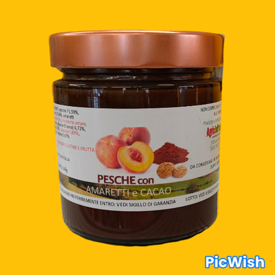 Pesche Amaretti e Cioccolato