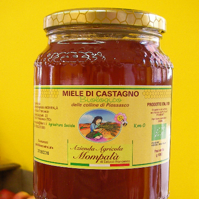 Miele di Castagno Biologico Mompalà 1 Kg