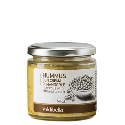 Hummus con crema di mandorle bio