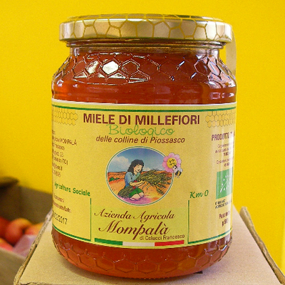 Miele Millefiori 500 gr Biologico Mompalà