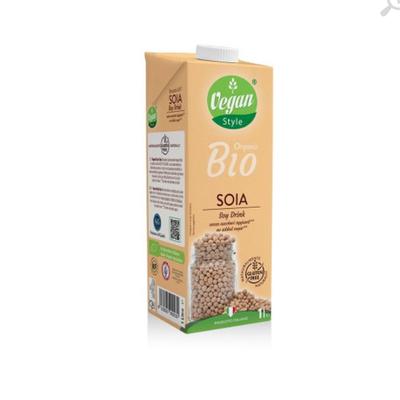 Latte di soia naturale senza glutine bio